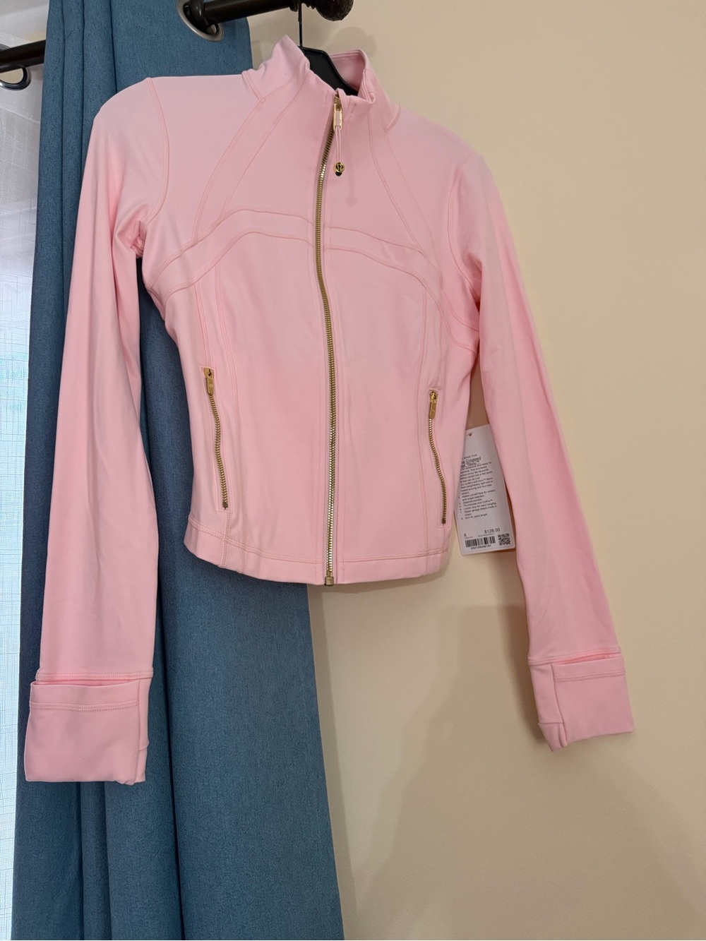 Lululemon Define Cropped Jacket Blush Quartz Size: 6 NWT